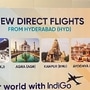 హైదరాబాద్ నుంచి కొత్త విమాన సర్వీసులు
