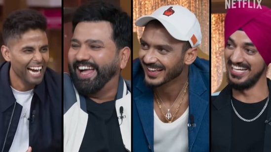 'ది గ్రేట్ ఇండియన్ కపిల్ షో సీజన్ 2' కొత్త ఎపిసోడ్ శనివారం విడుదల కానుంది. ఈసారి కపిల్ షోలో రోహిత్ శర్మతో సహా భారత క్రికెట్ జట్టుకు చెందిన కొందరు ప్రముఖులు కనిపిస్తారు. నెట్‌ఫ్లిక్స్‌లో వస్తున్న 'ది గ్రేట్ ఇండియన్ కపిల్ షో' కొత్త ఎపిసోడ్ ను తప్పక చూడండి.