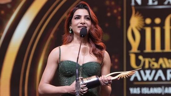 మయోసైటిస్ నుంచి కోలుకున్న తర్వాత సమంత వరుస సినిమాలు చేసింది. అందులో కొన్ని హిట్ అవగా.. మరికొన్ని డిజాస్టర్‌గా మిగిలాయి. అయినప్పటికీ ఐఫా ఉత్సవం 2024లో ‘ఉమెన్ ఆఫ్ ది ఇయర్ ఇన్ ఇండియన్ సినిమా’ అవార్డును సమంత సొంతం చేసుకోగలిగింది.&nbsp;