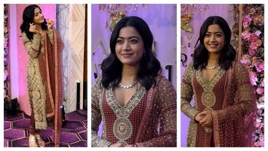 Celebrities Fashion: నేషనల్ క్రష్ రష్మిక మందన్నా చీరలో కాకపోయినా.. ఇలా డీప్ వీ నెక్‌లైన్ సల్వార్ సూట్ లో ఓ ఈవెంట్ కు హాజరైంది.