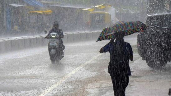 రేపు(ఆదివారం) రంగారెడ్డి, వికారాబాద్, సంగారెడ్డి, మహబూబ్ నగర్, నాగర్ కర్నూల్, నారాయణపేట, వనపర్తి, గద్వాల జిల్లాల్లో ఉరుములు, మెరుపులతో కూడిన వర్షాలు కురిసే అవకాశం ఉంది. ఈ జిల్లాలకు హెచ్చరికలు జారీ అయ్యాయి.&nbsp;&nbsp;