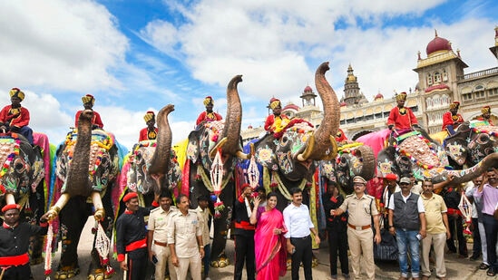 మైసూర్ లో దసరా వేడుకలు 