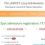 తెలంగాణ లాసెట్ అడ్మిషన్లు 2024