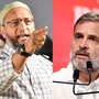అసదుద్దీన్ ఒవైసీ, రాహుల్ గాంధీ
