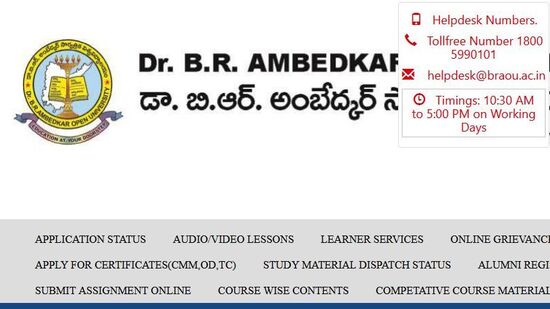 డిగ్రీ కోర్సుల్లో ప్రవేశాలకు లింక్ : &nbsp;https://online.braou.ac.in/UG/UGFirstHome&nbsp;&nbsp;పీజీ కోర్సుల్లో ప్రవేశాలకు లింక్ : &nbsp;https://online.braou.ac.in/PG/PGFirstHome &nbsp; &nbsp;