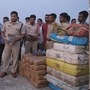 ఆయిల్ ట్యాంకర్‌లో పట్టుబడిన గంజాయి