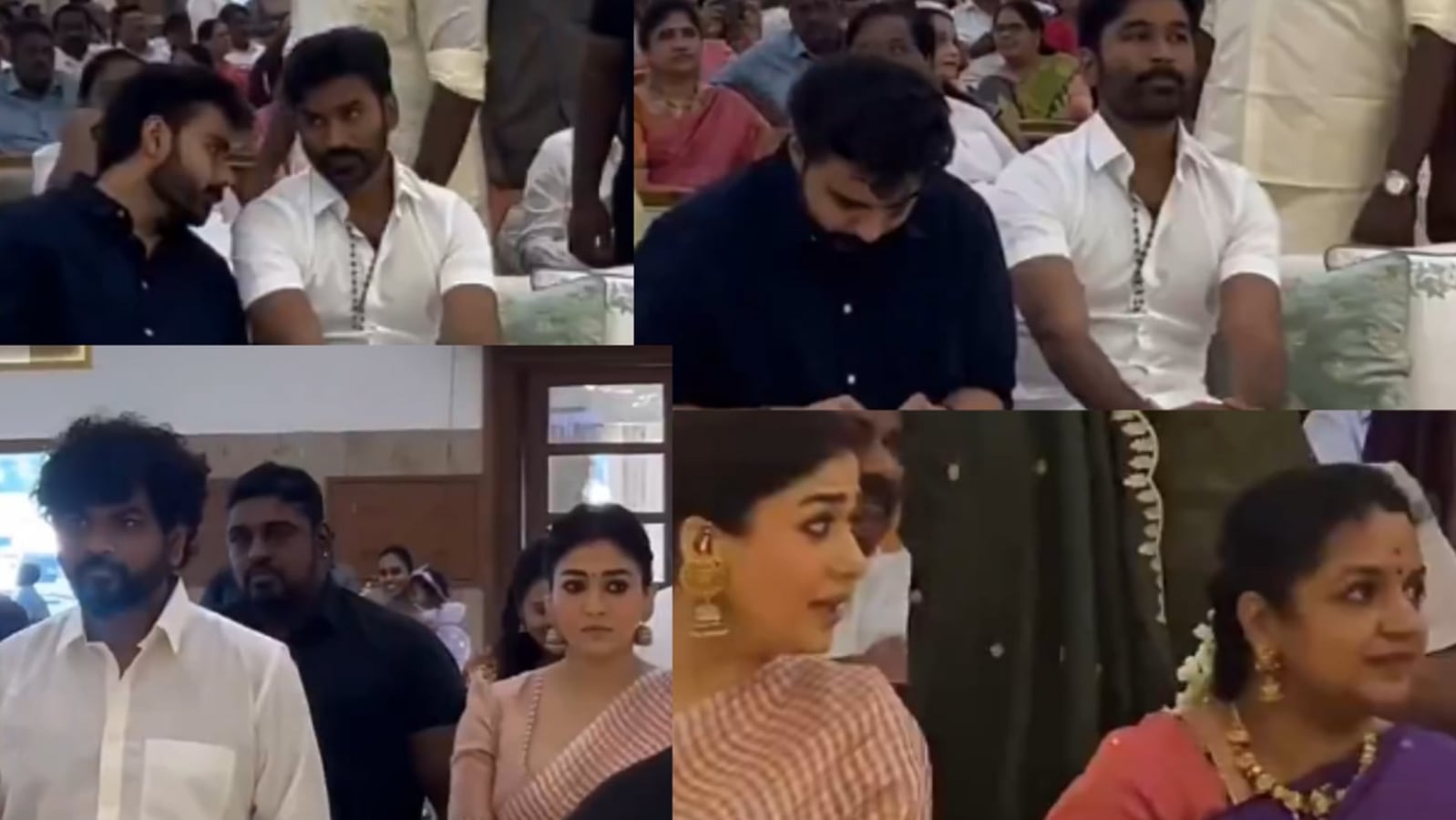 Nayanthara vs Dhanush: సడన్‌గా ఒకే వేదికపైకి నయనతార, ధనుష్.. పక్క పక్కనే కూర్చున్నా ఎడమొఖం, పెడమొఖం