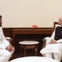 <p>పార్లమెంట్ భవనంలోని ప్రధానమంత్రి కార్యాలయంలో మోదీతో పవన్ సమావేశమయ్యారు. జలజీవన్‌ మిషన్‌ అమలు, ఏపీకి నిధులపై చర్చించారు.&nbsp;</p>