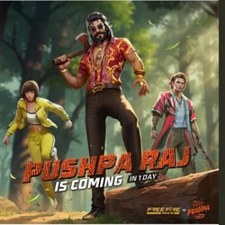 <p>ఫ్రీ ఫైర్ మ్యాక్స్ సంస్థ ఇటీవల విడుదలైన పుష్ప 2 సినిమా కొలాబరేషన్ తో కొత్త ఈవెంట్స్, రివార్డులు, ఎమోట్స్, క్యారెక్టర్లు.. మరెన్నో ఫ్రీ ఫైర్ ఎక్స్ గేమ్ కు తీసుకువచ్చింది. రీసెంట్ గా విడుదలైన పుష్ప 2 ఇప్పటికే బ్లాక్ బస్టర్ టాక్ తో దూసుకుపోతోంది.</p>