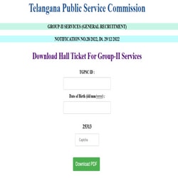 <p>తెలంగాణ గ్రూప్ 2 హాల్ టికెట్లు విడుదల అయ్యాయి. టీజీపీఎస్సీ గ్రూప్2 హాల్ టికెట్ల లింక్ ను యాక్టివేట్ చేసింది. అభ్యర్థులు టీజీపీఎస్సీ వెబ్ సైట్ https://www.tspsc.gov.in/ లో హాల్ టికెట్లు డౌన్ లోడ్ చేసుకోవచ్చు. ఈ నెల 15, 16 తేదీల్లో గ్రూప్ 2 రాత పరీక్షలు నిర్వహించనున్నారు.&nbsp;</p>