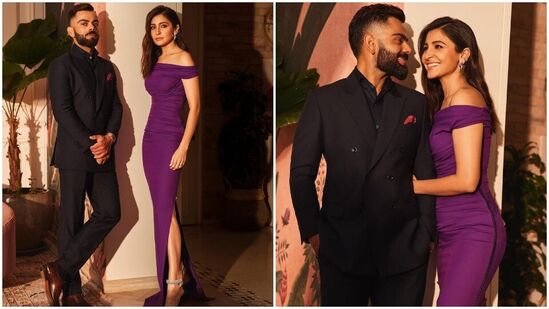 Virat Kohli Anushka Sharma: ఆ మధ్య ఓ రెడ్ కార్పెట్ ఈవెంట్ కోసం విరాట్, అనుష్క జోడీ పర్పుల్, బ్లాక్ కలర్స్ డ్రెస్సుల్లో మెరిసిపోయారు.
