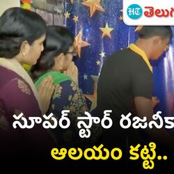 fans unveil rajinikanth statue