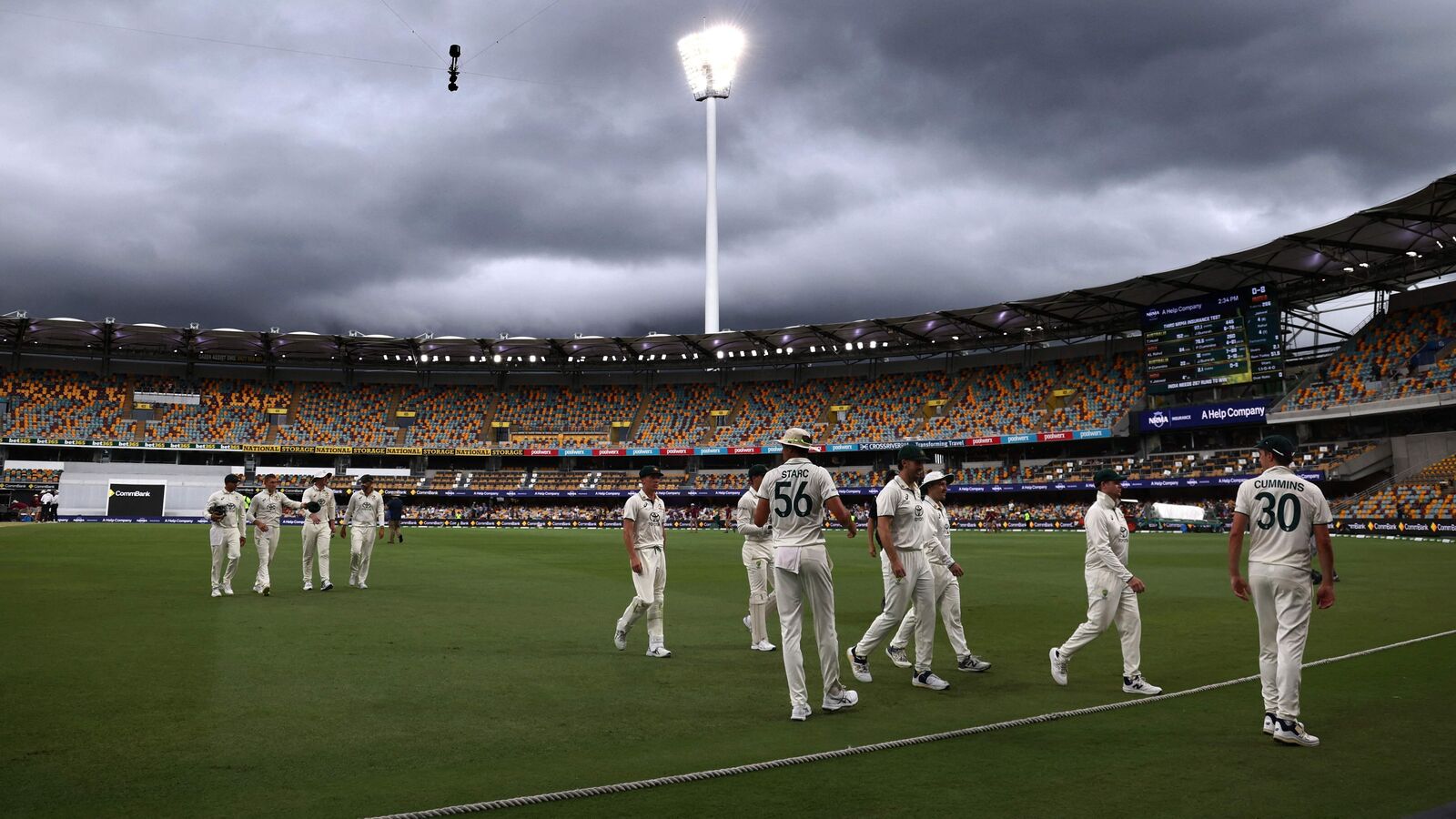 Ind vs Aus 3rd Test: వదలని వర్షం.. ఇండియా, ఆస్ట్రేలియా మూడో టెస్ట్ డ్రా.. 216 ఓవర్లే సాగిన ఆట