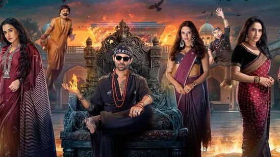 భూల్ భులయ్యా 3 సినిమా థియేటర్లలో దీపావళి సందర్భంగా నవంబర్ 1న రిలీజ్ అయింది. ఈ చిత్రంలో కార్తీక్ ఆర్యన్తో పాటు విద్యాబాలన్, మాధురీ దీక్షిత్, తృప్తి డిమ్రి ప్రధాన పాత్రలు చేశారు. ఈ చిత్రానికి అనీస్ బజ్మీ దర్శకత్వం వహించారు. భూల్ భులయ్యా 3 సినిమా థియేటర్లలో దీపావళి సందర్భంగా నవంబర్ 1న రిలీజ్ అయింది. ఈ చిత్రంలో కార్తీక్ ఆర్యన్తో పాటు విద్యాబాలన్, మాధురీ దీక్షిత్, తృప్తి డిమ్రి ప్రధాన పాత్రలు చేశారు. ఈ చిత్రానికి అనీస్ బజ్మీ దర్శకత్వం వహించారు. 