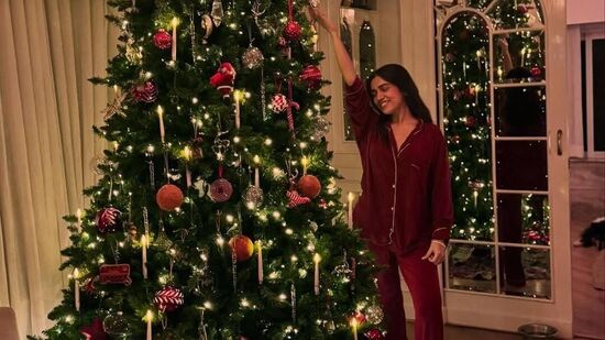 Bollywood Christmas Celebrations: బాలీవుడ్ నటి భూమి ఫెడ్నేకర్ తన ఇంట్లో ఇలా ఓ పేద్ద క్రిస్మస్ ట్రీతో ఈ పండుగను జరుపుకుంది.