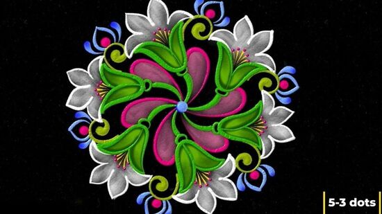 చిన్న ముగ్గు అయినా ఇది చాలా అందంగా ఉంటుంది. చిన్న ముగ్గు అయినా ఇది చాలా అందంగా ఉంటుంది.