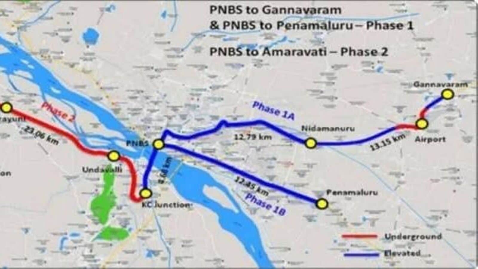 Amaravati Metro Project : విజయవాడ- అమరావతి మెట్రో రైల్ ప్రాజెక్టు.. మొత్తం 33 స్టేషన్లు.. వివరాలు ఇవే!