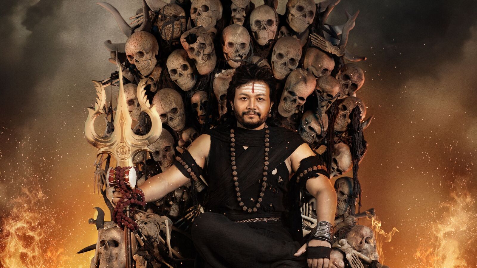 Pinaka Teaser: పుర్రెల సింహాసనపై గోల్డెన్ స్టార్.. మాంత్రికుడిగా హీరో.. విజువల్స్‌తో పినాక టీజర్ అదుర్స్