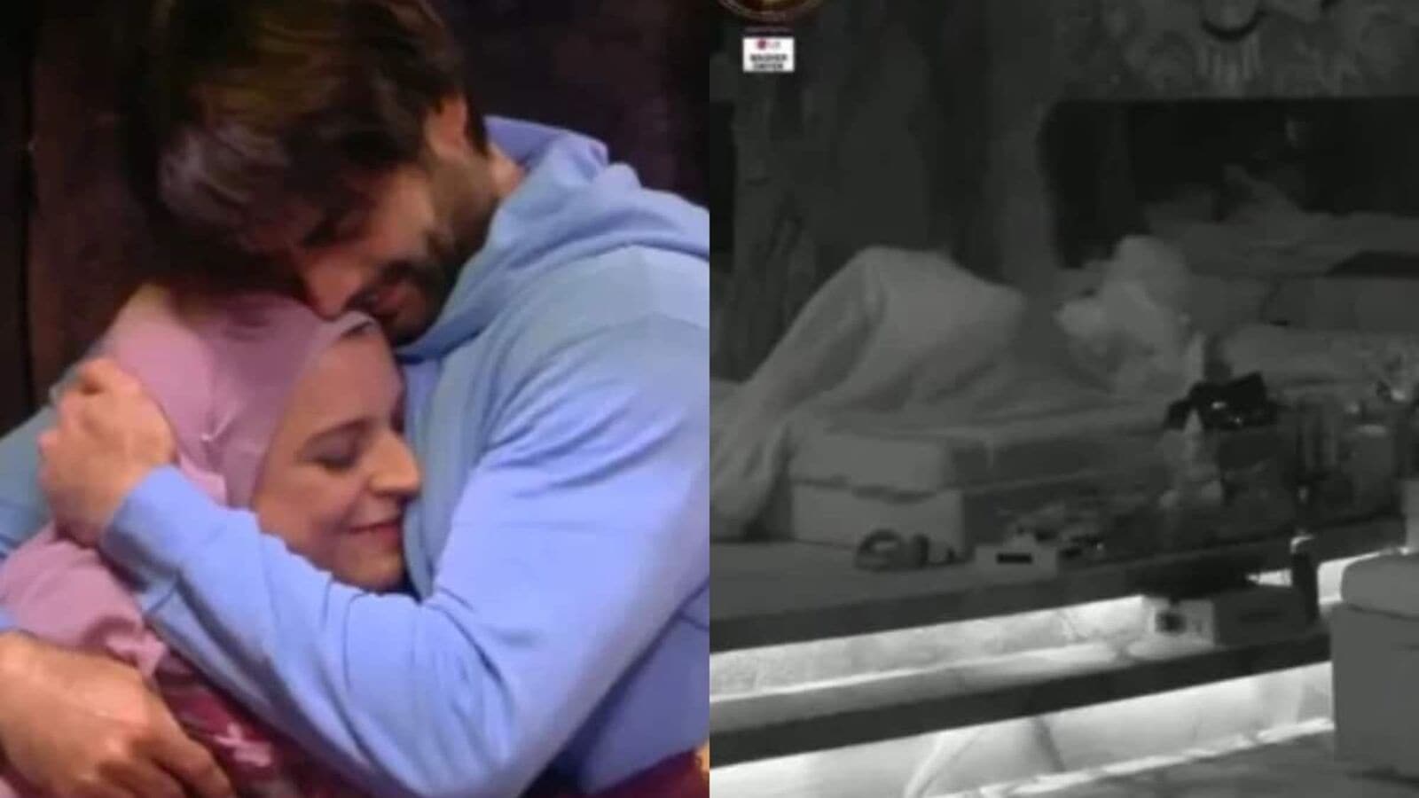 Bigg Boss Intimate Video: బిగ్ బాస్ హౌజ్‌లో అర్ధరాత్రి రొమాన్స్.. భార్యను చూసి ఆపుకోలేకపోయిన కంటెస్టెంట్.. వీడియో వైరల్