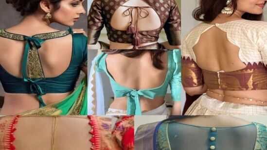 చీరకు అందమైన బ్లవుజు జత చేరితేనే బావుంటుంది. ఇక్కడ బ్లవుజు బ్యాక్ సైడ్ డిజైన్లు కొన్ని ఇచ్చాము. మీకు వీటిలో నచ్చిన డిజైన్ ఎంపిక చేసుకుని కుట్టించుకోవచ్చు.