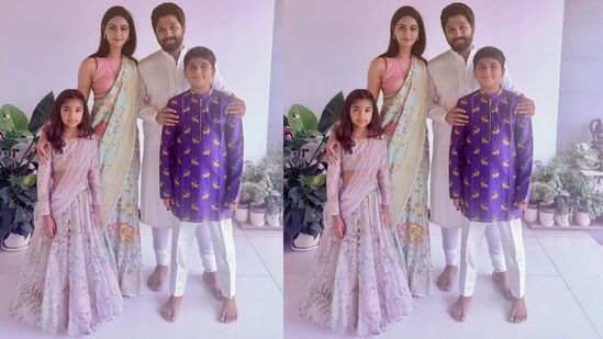 ఈ ఫొటోలను ఇన్‍స్టాగ్రామ్‍లో షేర్ చేశారు స్నేహా రెడ్డి. హ్యాపీ సంక్రాంతి అంటూ క్యాప్షన్‍తో శుభాకాంక్షలు తెలిపారు. అల్లు అర్జున్ ఫ్యామిలీ సంక్రాంతి సెలెబ్రేన్స్ ఫొటోలు చూసి అభిమానులు సంతోషిస్తున్నారు. ఈ ఫొటోలకు లైక్‍లు, కామెంట్లు భారీగా వస్తున్నాయి.&nbsp;