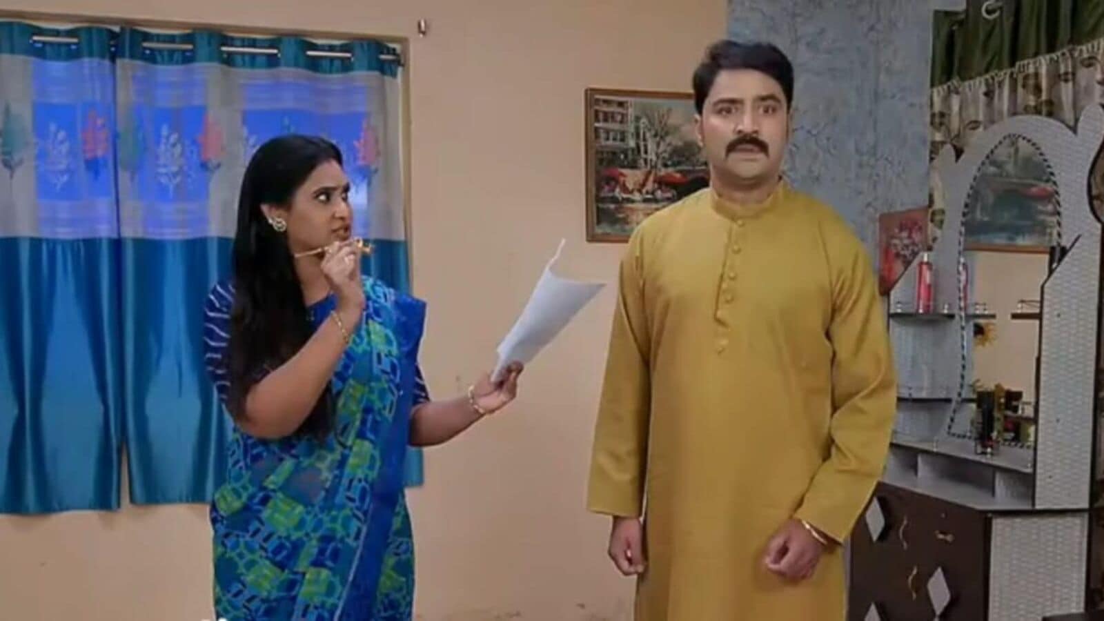 Brahmamudi Today: భర్తను తాళి తెంచేయమన్న ధాన్యలక్ష్మీ- ప్రకాశం కోర్టు నోటీసులు- కావ్యకు బదులు రుద్రాణికి కరెంట్ షాక్