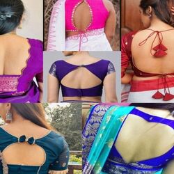 <p>ఫంక్షన్లు, పెళ్లిళ్లకు ఇన్విటేషన్లు వచ్చేసాయా? ఎవరి పెళ్లికి ఏం కట్టుకోవాలి, ఏ చీరకు ఏ బ్లౌజ్ కుట్టించుకోవాలి అనే ఆలోచనలో పడ్డారా. అయితే ఈ బ్లౌజ్ డిజైన్లు మీకు కచ్చితంగా సహాయపడతాయి. అన్ని రకాల చీరలకు సెట్ అయ్యే డిజైన్లు ఇక్కడ కొన్ని ఉన్నాయి. మీ &nbsp;చీరకు తగ్గ బ్లౌజ్ డిజైన్ ఎంచుకోండి.</p>