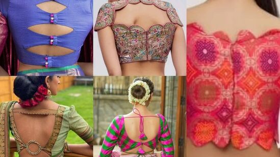 సరైన బ్లౌజ్ వేసుకోకపోతే ఎంత ఖరీదైనా చీర అయినా దండగే అనిపిస్తుంది. అలాగే ఫర్ఫెక్ట్ డిజైన్‌తో కూడిన బ్లౌజ్ వేసుకుంటే ఎంత సింపుల్ చీర అయినా రిచ్ లుక్‌ని ఇస్తుంది. అలా సాదా చీరలకు కూడా ఖరీదైన ఖరీదైన లుక్ ఇచ్చే బ్లౌజ్ డిజైన్లు కొన్ని ఇక్కడ ఉన్నాయి. వాటినో లుక్కేయండి!