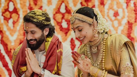 నాగచైతన్య, శోభితా వివాహం 2024 డిసెంబర్ 4వ తేదీన జరిగింది. సమంతతో నాలుగేళ్ల వివాహ బంధం తర్వాత 2021లో విడాకులు తీసుకున్నారు చైతూ.&nbsp;