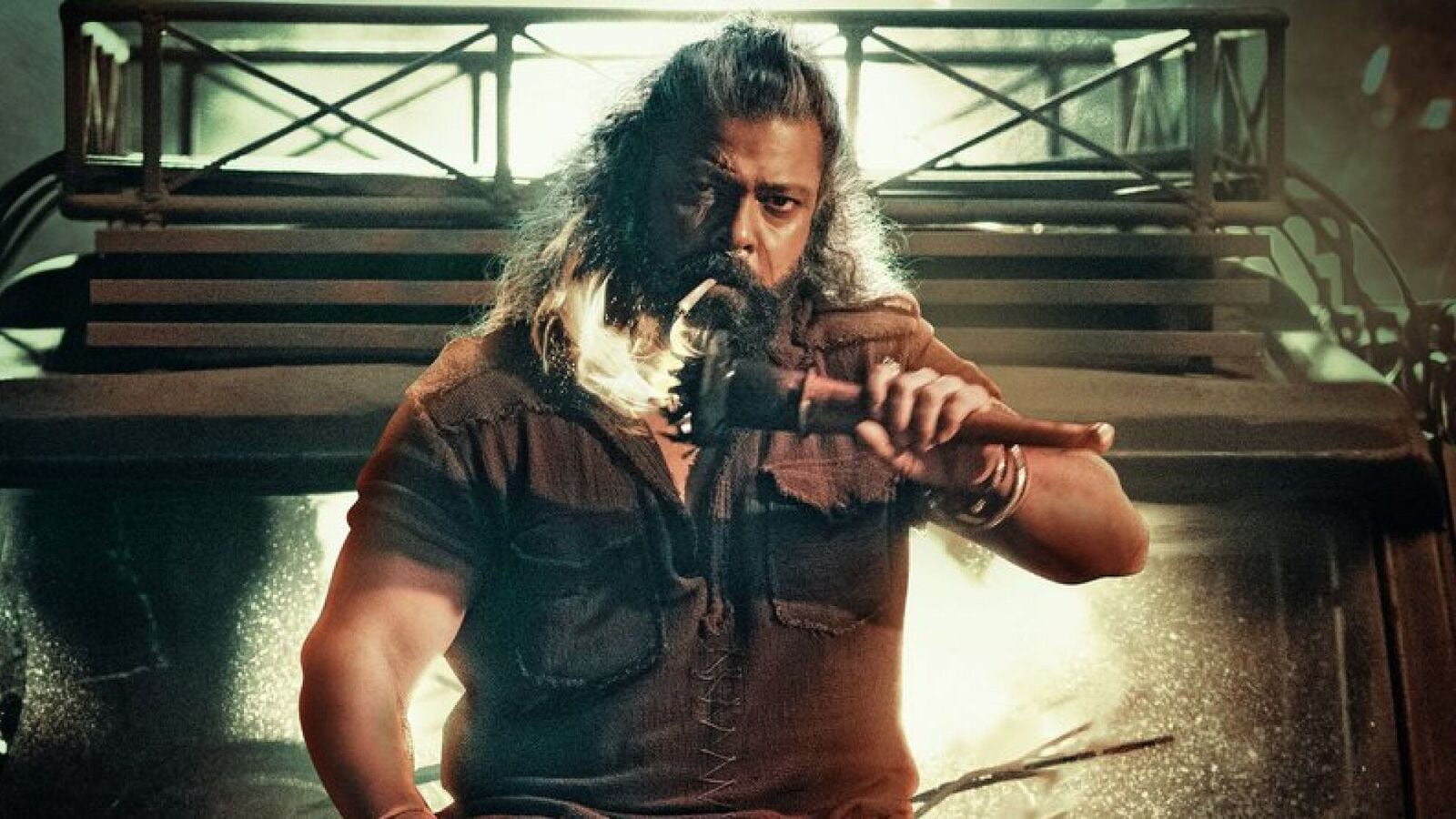 Robinhood: నితిన్ సినిమాలో విలన్‍గా ఆదిపురుష్ నటుడు.. భీకరంగా ఫస్ట్ లుక్