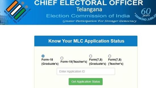 <p>పట్టభద్రులతో పాటు టీచర్ ఎమ్మెల్సీ ఎన్నికల్లో ఓటు వేసేందుకు దరఖాస్తు చేసుకున్న అభ్యర్థులు అప్లికేషన్ స్టేటస్ చెక్ చేసుకునే అవకాశం ఉంది. సీఈవో తెలంగాణ వెబ్ సైట్ లోకి వెళ్లి వివరాలను తెలుసుకునే వీలు ఉంటుంది.&nbsp;</p>
