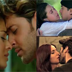 <p>Longest Kissing Scenes: బాలీవుడ్ లో సుదీర్ఘమైన కిస్ సీన్లు ఉన్న పలు సినిమాలు ఉన్నాయి. వీటిలో యాక్టర్స్ రెచ్చిపోయి ముద్దులు పెట్టేసుకున్నారు.</p>
