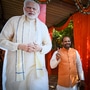 ఢిల్లీలోని పంత్ మార్గ్లోని బీజేపీ ప్రధాన కార్యాలయంలో గురువారం జరిగిన బీజేపీ అభ్యర్థుల సమావేశానికి హాజరైన కల్కాజీ నియోజకవర్గ బీజేపీ అభ్యర్థి రమేశ్ బిధురి 