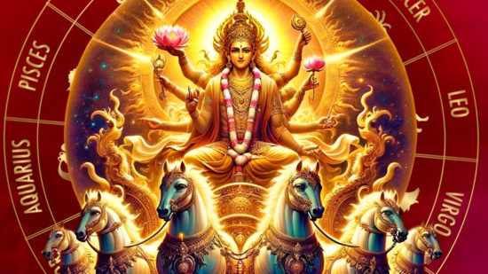 సూర్యభగవానుడు తొమ్మిది గ్రహాలకు అధిపతి. నెలకు ఒకసారి తన స్థానాన్ని మార్చుకుంటాడు. సూర్యుడి సంచారం అన్ని రాశులపై భారీ ప్రభావాన్ని చూపుతుంది. సూర్యుడు. సూర్యభగవానుడి సంచారం మొత్తం 12 రాశులపై భారీ ప్రభావం చూపిస్తుంది. సూర్యభగవానుడు తొమ్మిది గ్రహాలకు అధిపతి. నెలకు ఒకసారి తన స్థానాన్ని మార్చుకుంటాడు. సూర్యుడి సంచారం అన్ని రాశులపై భారీ ప్రభావాన్ని చూపుతుంది. సూర్యుడు. సూర్యభగవానుడి సంచారం మొత్తం 12 రాశులపై భారీ ప్రభావం చూపిస్తుంది.