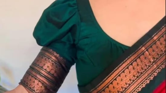 పఫ్ చేతులు ఎల్లప్పుడూ ట్రెండింగ్‌లో ఉంటాయి. అంతేకాకుండా ఇవి అన్ని రకాల చీరలకు బాగా సెట్ అవుతాయి. మీరు కూడా ఇలా వింటేజ్ పఫ్ స్లీవ్ డిజైన్‌ను ఓ సారి ట్రై చేసి చూడండి. చూసినవారంతా మెచ్చుకుంటారు.