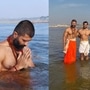 మహా కుంభమేళాలో విజయ్ దేవరకొండ.. త్రివేణీ సంగమంలో స్నానం