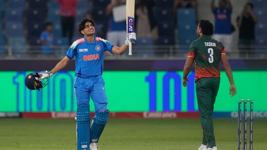 India vs Bangladesh Champions Trophy: శుభ్‌మన్ గిల్ వన్డేల్లో 8వ సెంచరీ చేశాడు. చివరికి అతడు 129 బంతుల్లో 101 రన్స్ చేసి అజేయంగా నిలిచాడు.&nbsp;