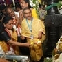 వేములవాడలో పూజలు నిర్వహిస్తున్న బీఆర్‌ఎస్ నాయకురాలు కవిత