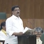 బడ్జెట్ ప్రవేశపెడుతున్న మంత్రి పయ్యావుల కేశవ్