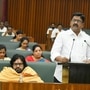 అసెంబ్లీలో బడ్జెట్‌ ప్రవేశపెడుతున్న పయ్యావుల కేశవ్