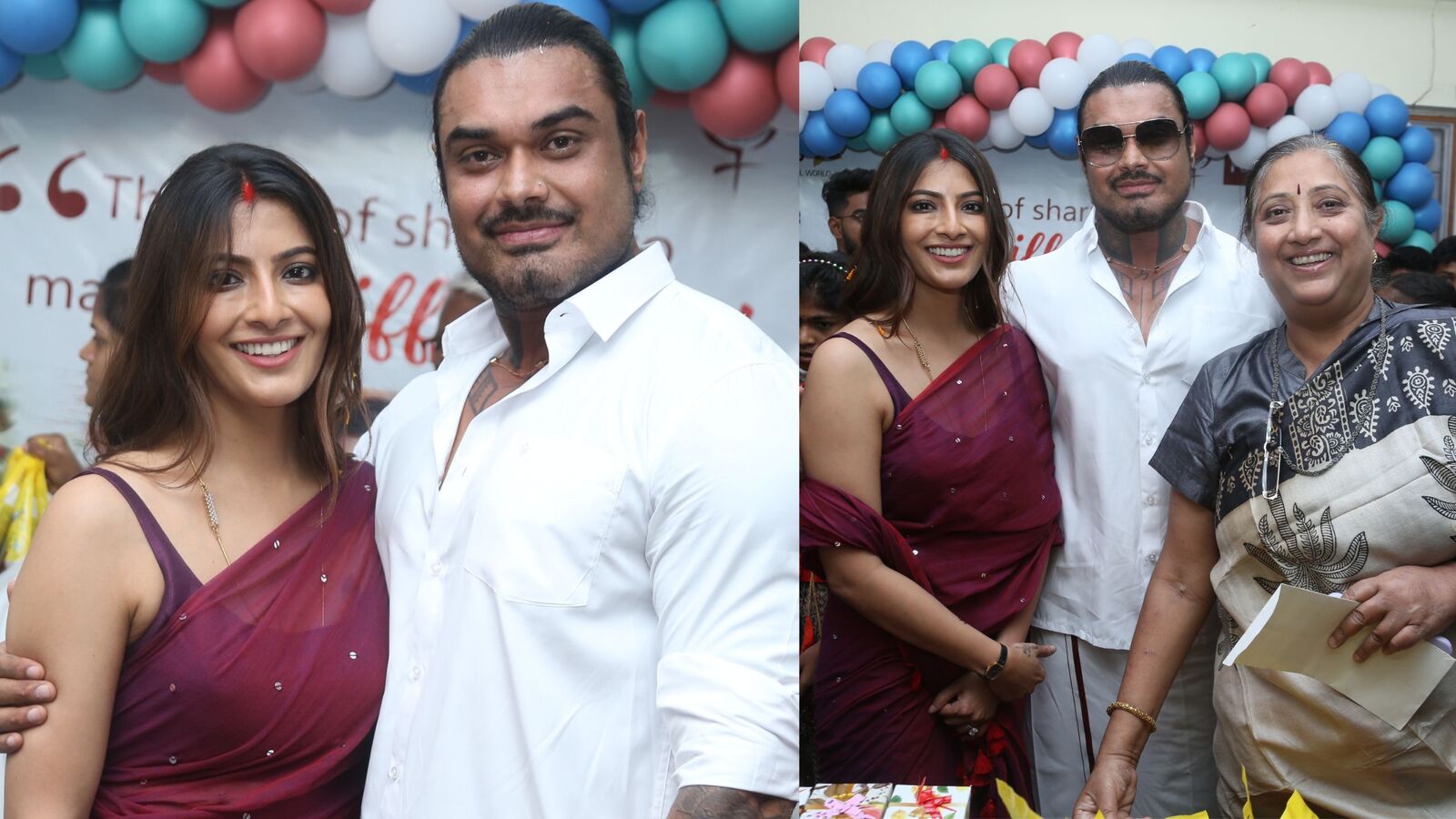 Varalaxmi Sarathkumar: ఇక్కడ చాలా మంది ఆడబిడ్డలు ఉన్నారు, చిన్న సాయం చేయొచ్చు.. భర్తతో హనుమాన్ నటి వరలక్ష్మీ శరత్ కుమార్