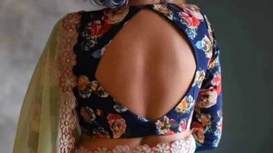 డైమండ్ కట్ వర్క్ తో బ్యూటిఫుల్ బ్లౌజ్ డిజైన్&nbsp;