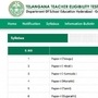 తెలంగాణ టెట్ సిలబస్ 2025