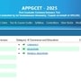 ఏపీ పీజీసెట్ 2025
