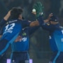 Ubaid Shah accidentally punches Usman Khan during PSL 2025 Ubaid Shah accidentally punches Usman Khan during PSL 2025