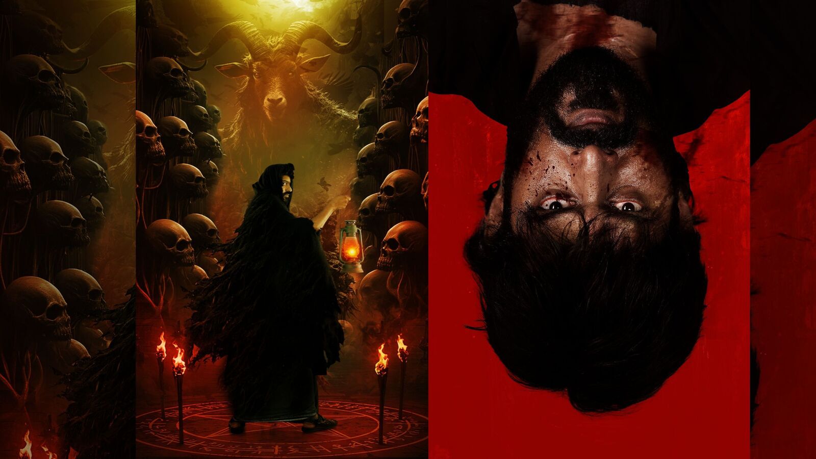 హారర్ థ్రిల్లర్‌గా కాళాంకి భైరవుడు.. ఫస్ట్ లుక్ రిలీజ్ చేసిన రాజశేఖర్, జీవిత.. భయపెట్టేలా పోస్టర్