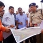 ప్రధాని మోదీ సభ ఏర్పాట్లను పరిశీలిస్తున్న మంత్రి నారాయణ