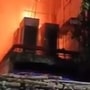 హోటల్​లో అగ్నిప్రమాదం దృశ్యం..