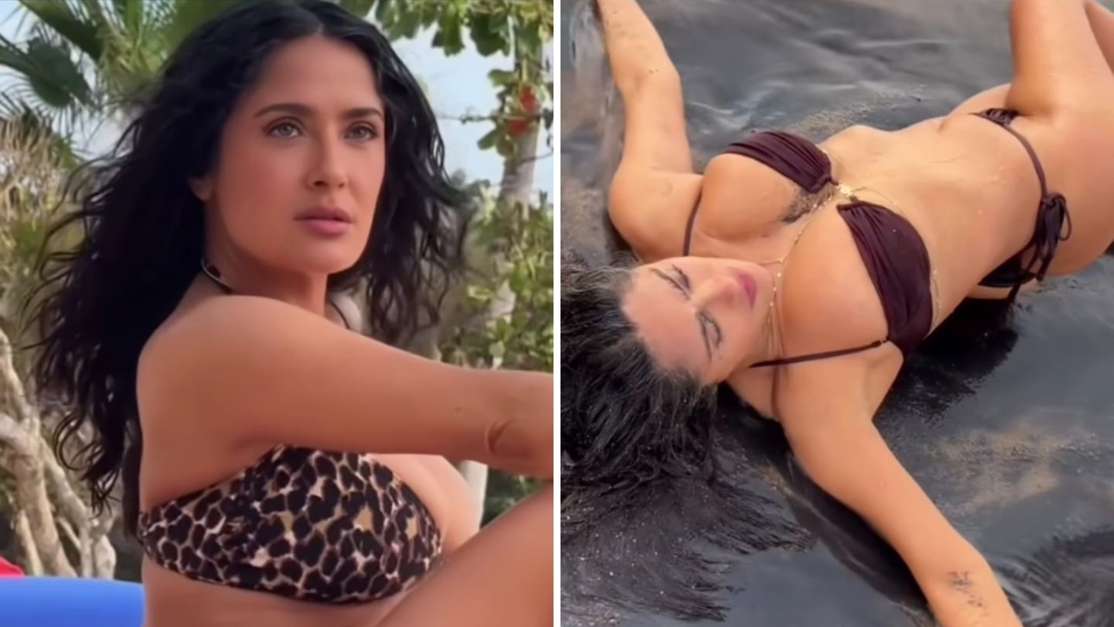 58 ఏళ్ల వయసులో బికినీలో హాలీవుడ్ న‌టి బోల్డ్‌ షో.. స‌ల్మా హాయ‌క్‌ హాట్ స్విమ్‌సూట్‌ వీడియో చూస్తే అరాచ‌క‌మే భయ్యా
