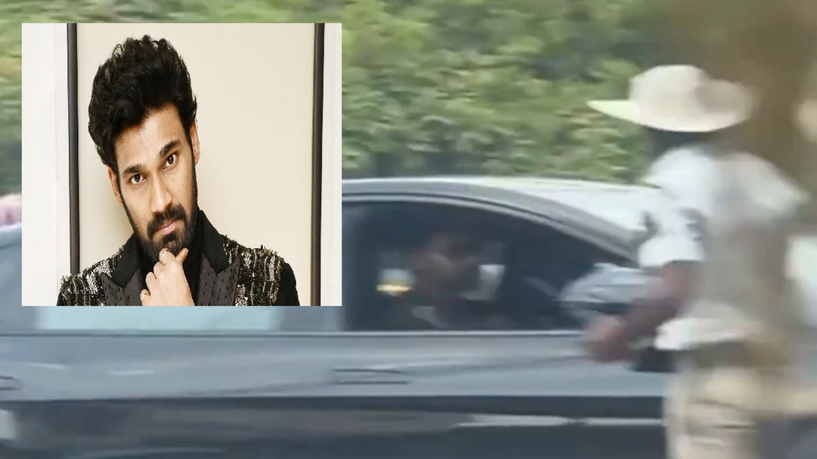 రాంగ్ రూట్ లో వచ్చి హల్ చల్, హీరో బెల్లంకొండ శ్రీనివాస్ పై కేసు నమోదు